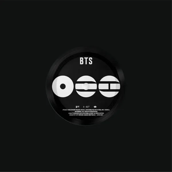 BTS – SWIM red vinyl 07″ SINGLE