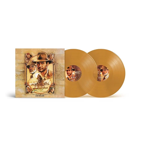 O.S.T. – INDIANA JONES LAST CRUSADE sand colour vinyl LP2