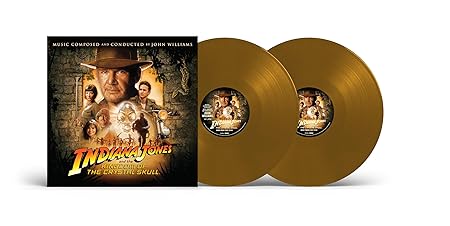O.S.T. – INDIANA JONES KINGDOM OF CRYSTAL SKULL brown vinyl LP2