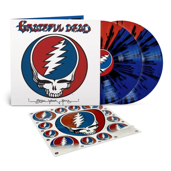 GRATEFUL DEAD – STEAL YOUR FACE 50 anniversary ltd blue vinyl LP2