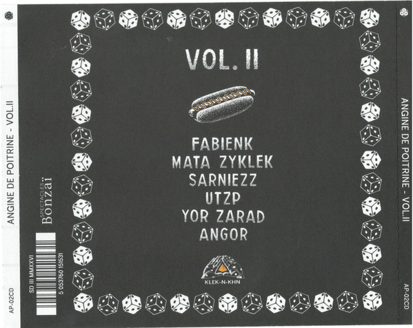 ANGINE DE POITRINE – ANGINE DE POITRINE VOL. II CD