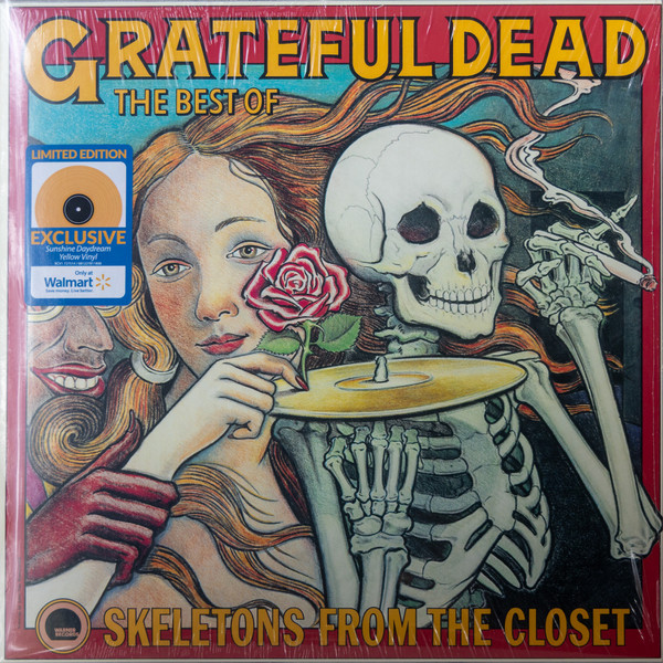 GRATEFUL DEAD – SKELETONS FROM CLOSET ltd yellow vinyl LP