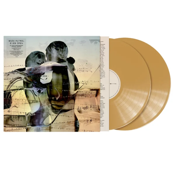 SNOW PATROL – EYES OPEN 20 anniversary ltd gold vinyl LP