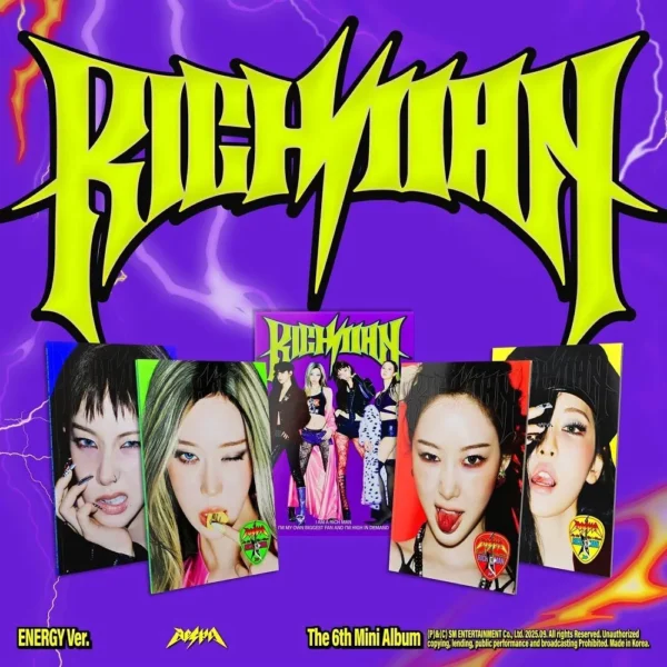 AESPA – 6th MINI ALBUM RICH MAN-NINGNING CD