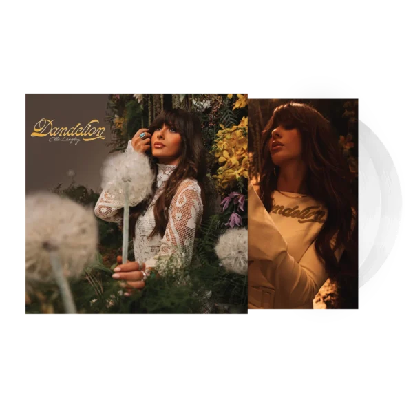 LANGLEY ELLA – DANDELION white puffball vinyl LP