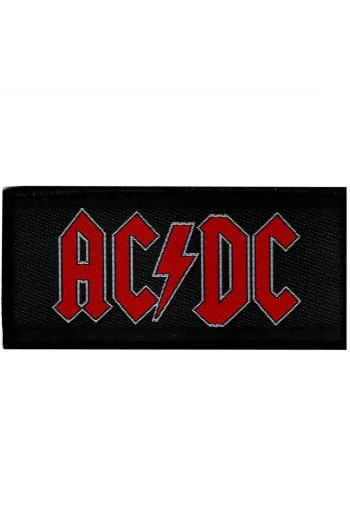 MERC – PRIŠIVAK – AC/DC – RED LOGO