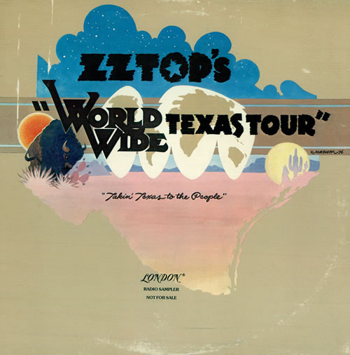 ZZ TOP – WORLD WIDE TEXAS TOUR LP