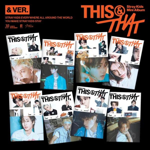 STRAY KIDS – THIS & THAT (& VER.) CD