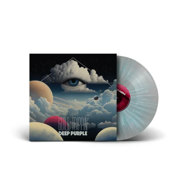 DEEP PURPLE – GUILT TRIPPIN ltd silver blue splatter vinyl 12’EP
