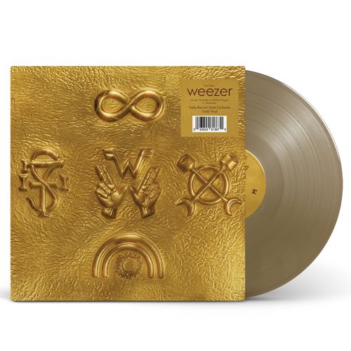 WEEZER – WEEZER (GOLD ALBUM) gold vinyl LP