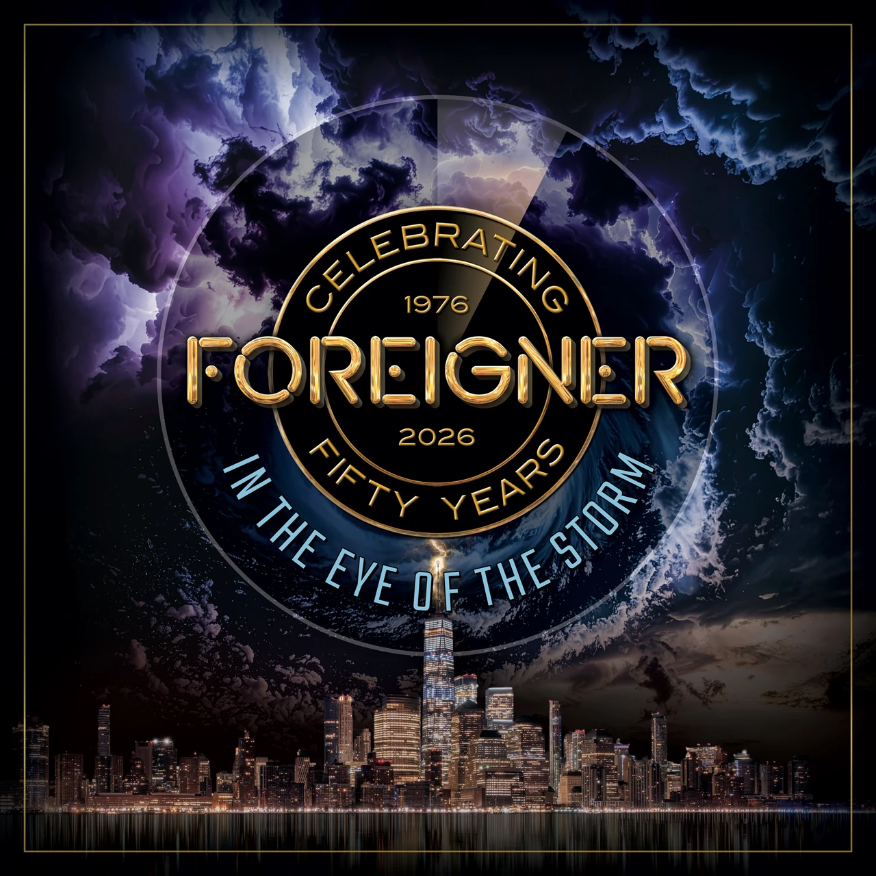FOREIGNER - IN THE EYE OF THE STORM 1976-2026 CD