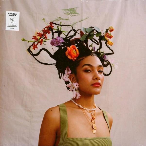 DEAN OLIVIA – GROWTH ltd pink marble vinyl 10″EP