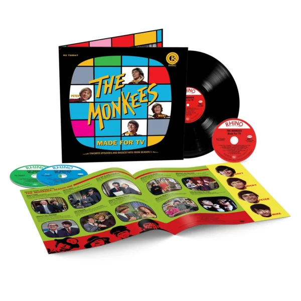 MONKEES – MADE FOR TV: FAVORITE EPISODES 1LP+2CD+1BRD