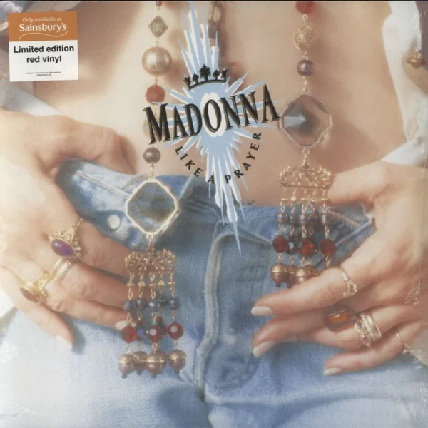 MADONNA – LIKE A PRAYER red vinyl LP
