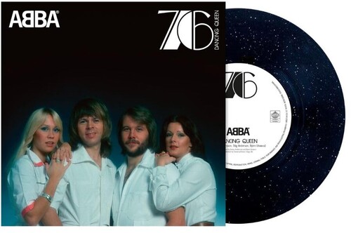 ABBA – DANCING QUEEN black vinyl with sparkles 10″SINGLE
