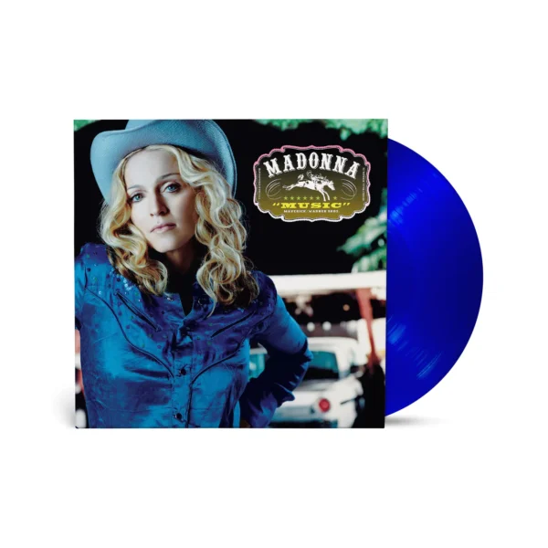 MADONNA – MUSIC blue vinyl LP
