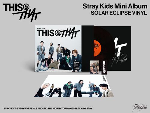 STRAY KIDS – THIS & THAT solar eclipse vinyl LP