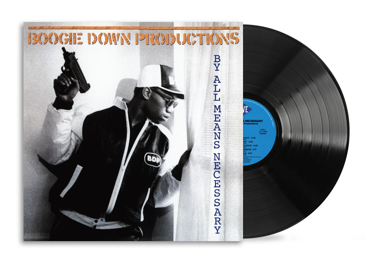 KRS-ONE - BY ALL MEANS NECESSARY LP