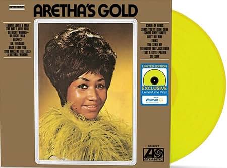 FRANKLIN ARETHA – ARETHA’S GOLD lemon lime vinyl LP