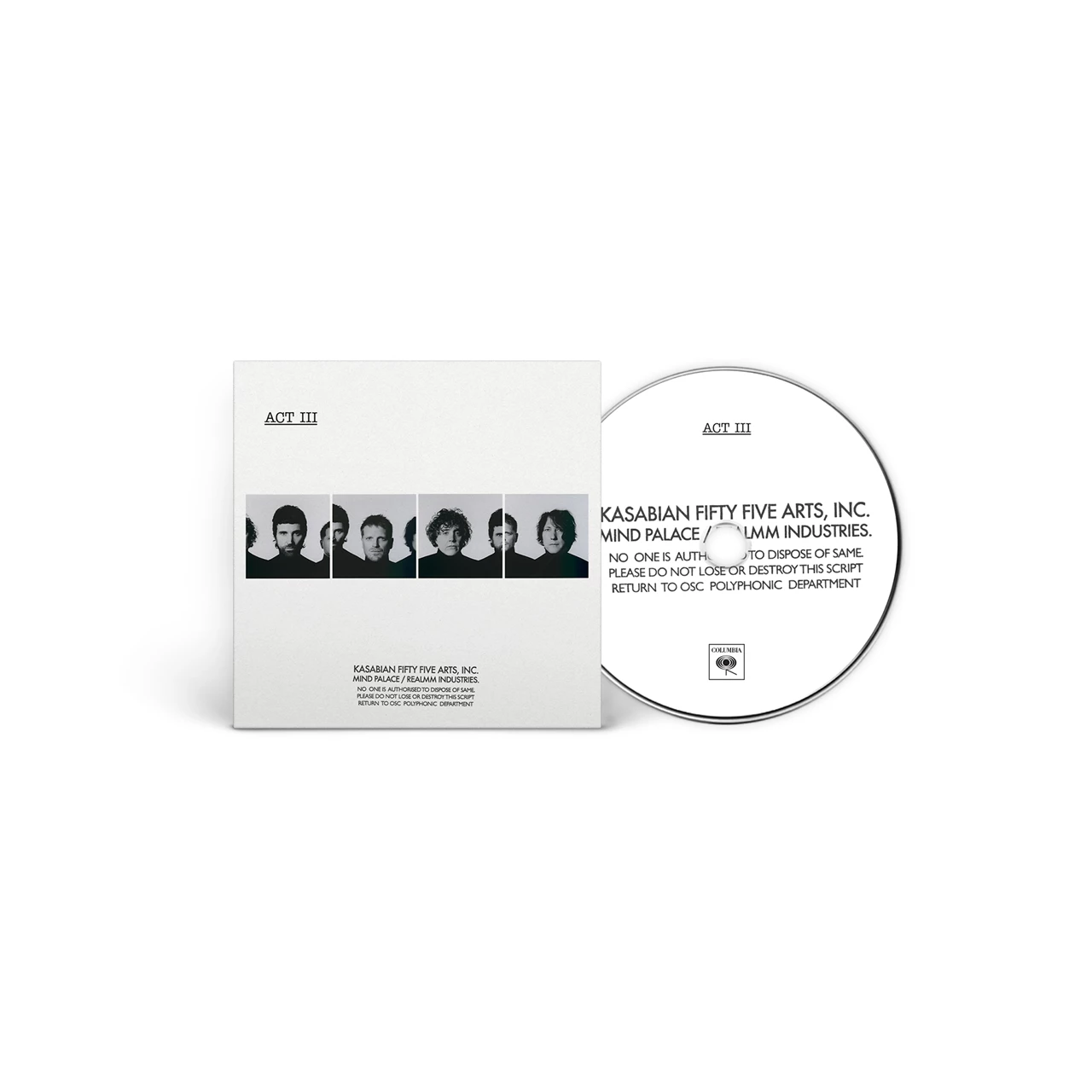 KASABIAN - ACT 3 CD
