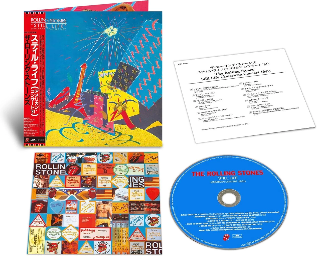 ROLLING STONES - STILL LIFE AMERICA SHM CD