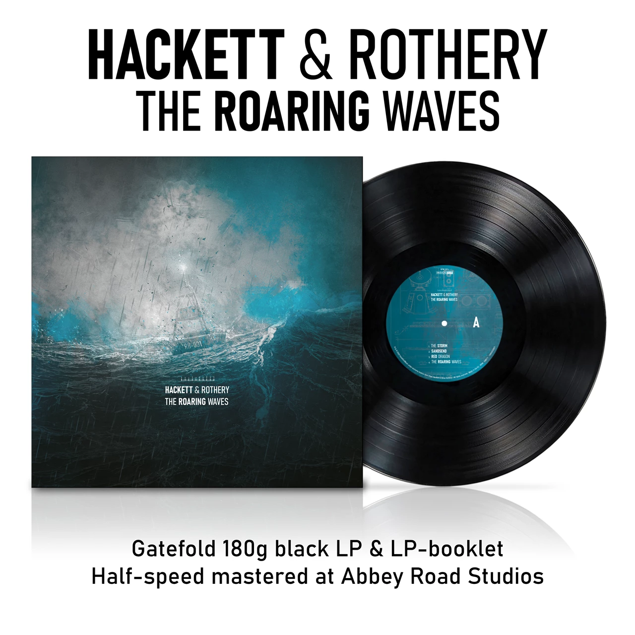HACKETT STEVE - ROARING WAVES LP