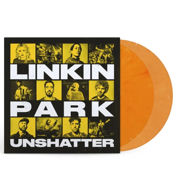 LINKIN PARK – UNSHATTER FILM SOUNDTRACK (LIVE IN SAO PAOLO) citrus vinyl LP2