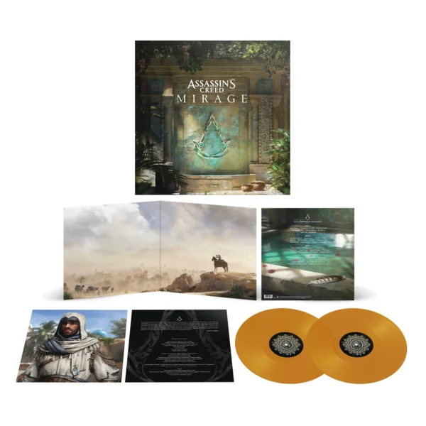 O.S.T. / BRENDAN ANGELIDES – ASSASSINS CREED MIRAGE amber vinyl LP2