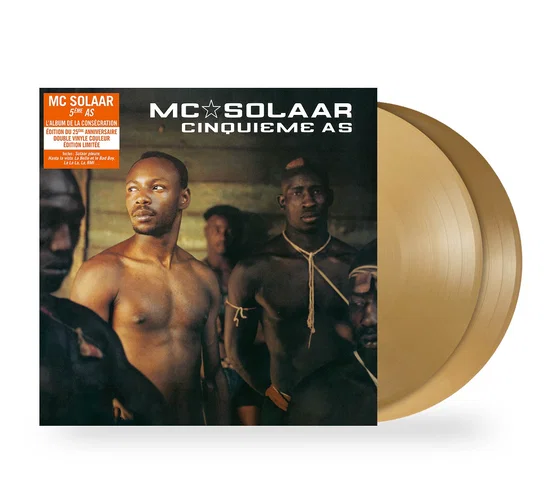 MC SOLAAR – CINQUIEME AS gold vinyl LP2