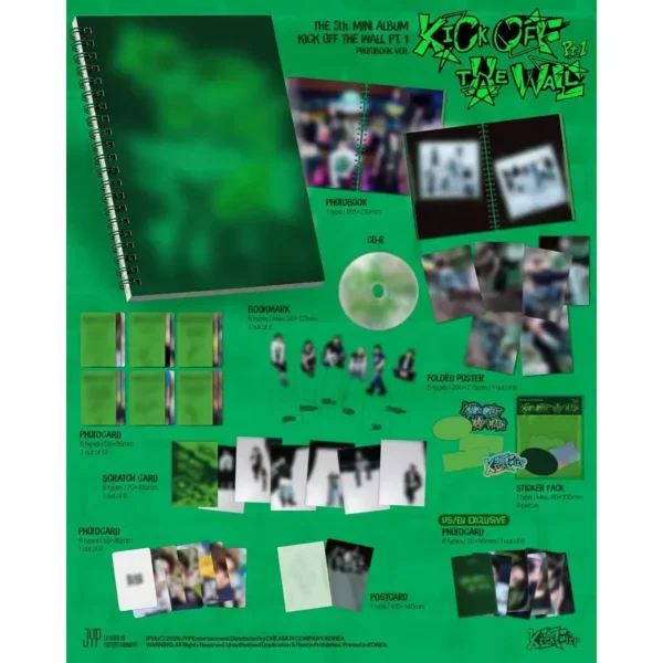 KICKFLIP – KICK OFF THE WALL Pt. 1 CDBOOK