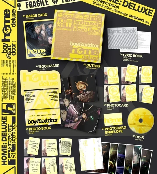 BOYNEXTDOOR – HOME DELUXE overdrive version CD