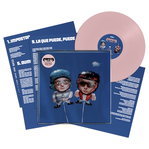 CA7RIEL / PACO AMOROSO – PAPOTA baby pink vinyl LP