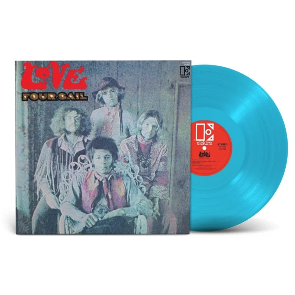 LOVE – FOUR SAIL blue vinyl LP