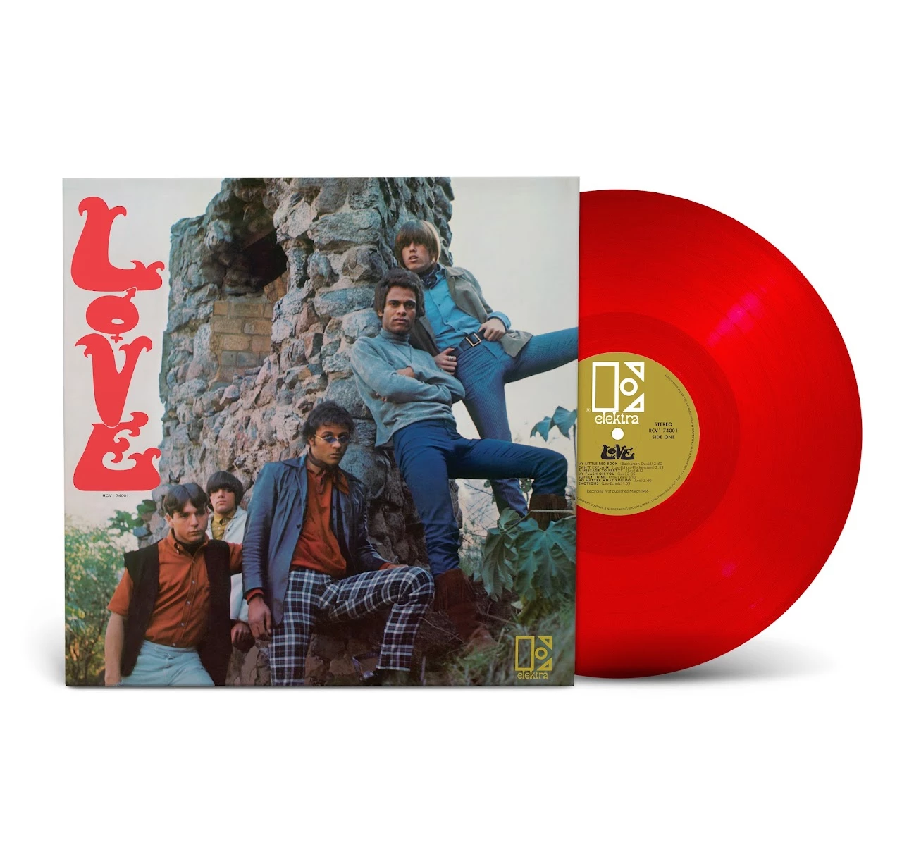 LOVE - LOVE red vinyl LP