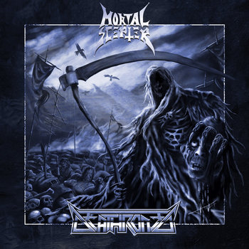 MORTAL SCEPTER – MORTAL SCEPTER/DEATHRONED LP