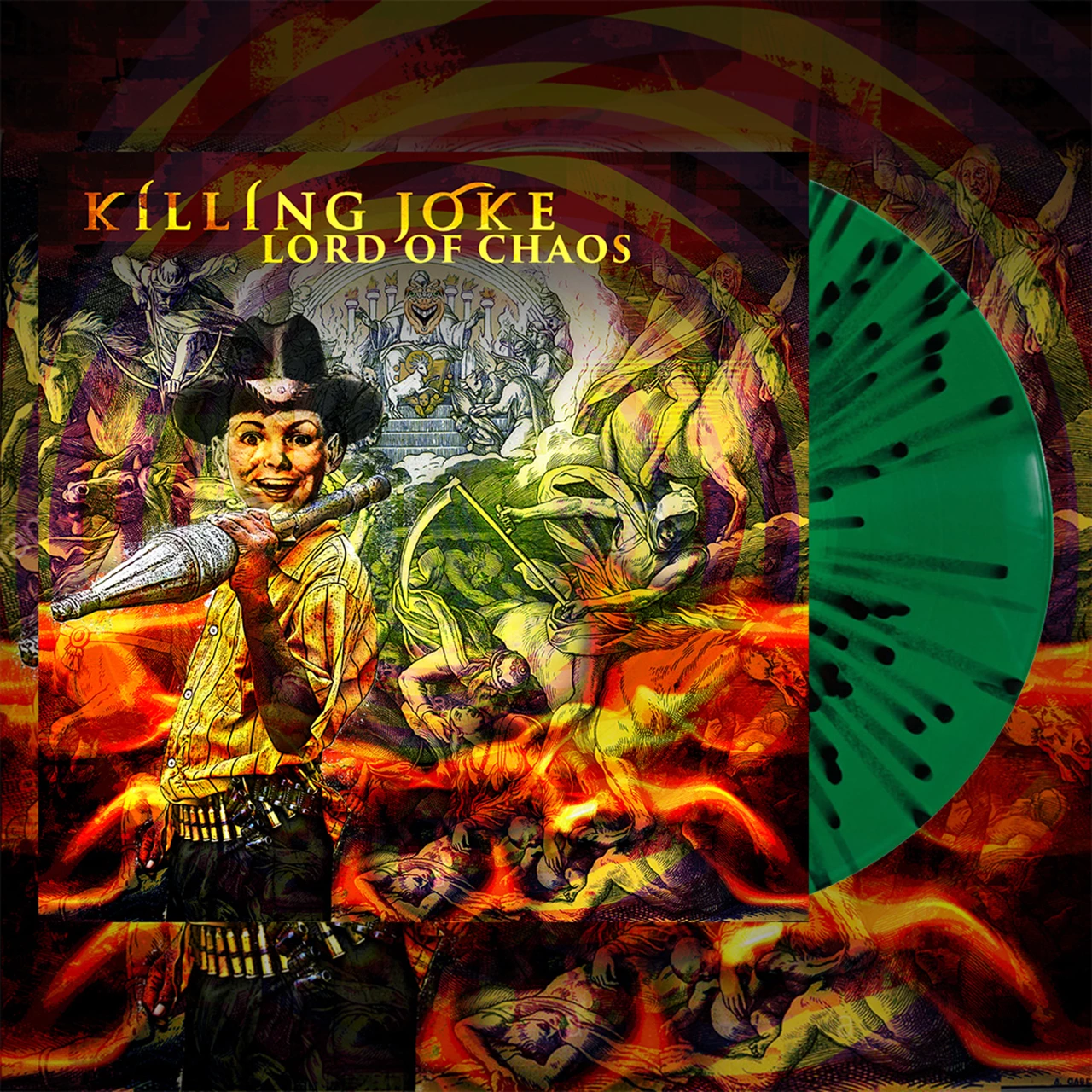 KILLING JOKE - LORD OF CHAOS ltd splatter vinyl 12'EP