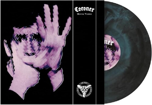 CORONER – MENTAL VORTEX ltd marble vinyl LP