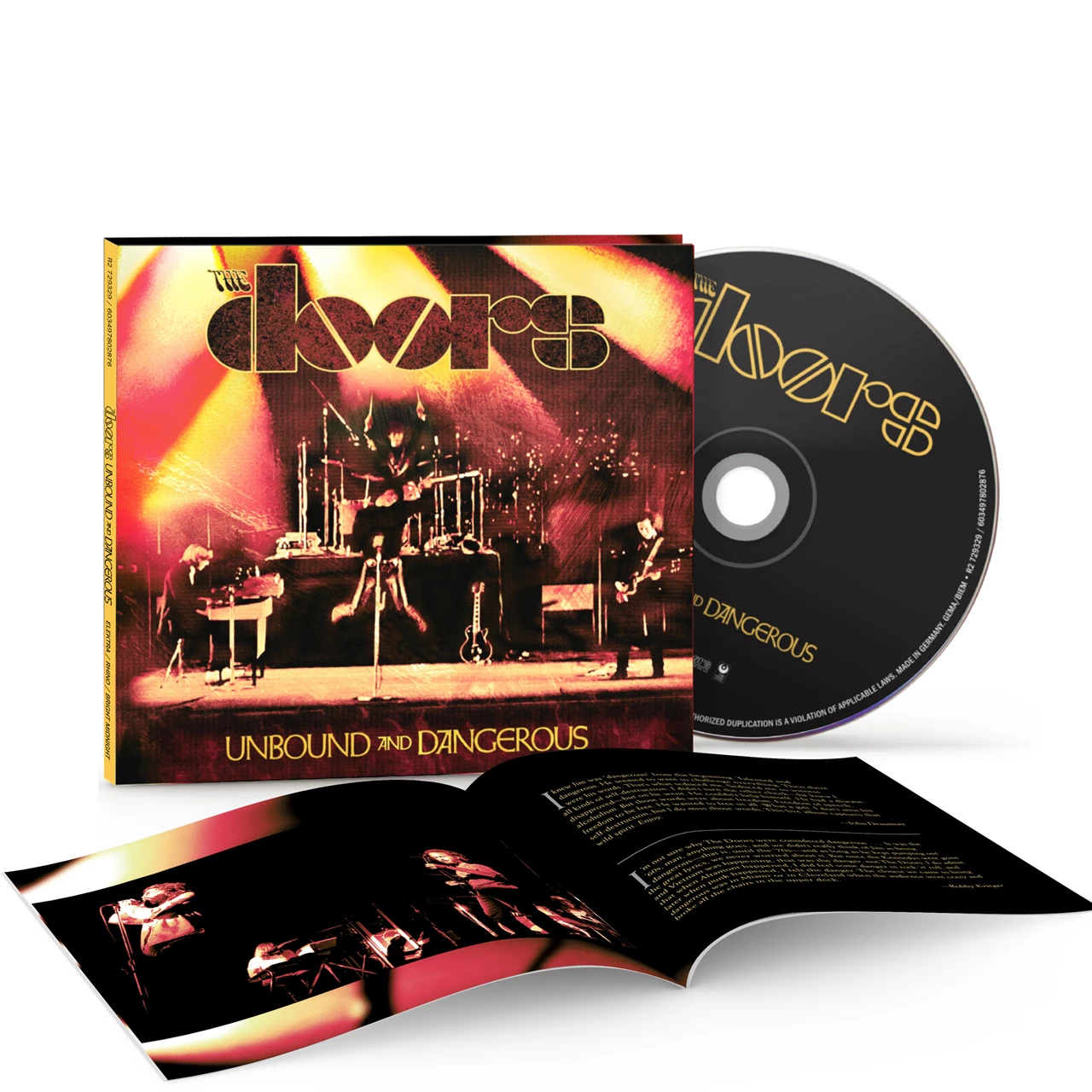 DOORS - UNBOUND AND DANGEROUS CD