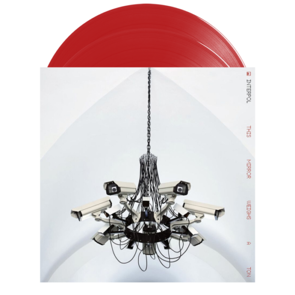 INTERPOL – THIS MIRROR WEIGHS A TON translucent red vinyl LP