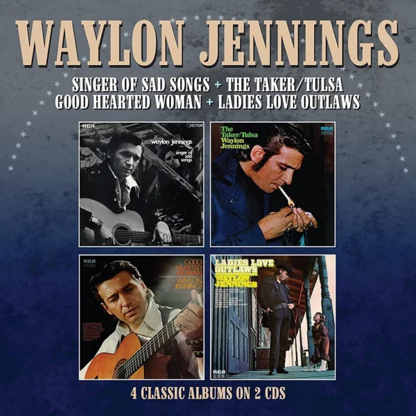 JENNINGS WAYLON – 4 CLASSICS ALBUMS CD2